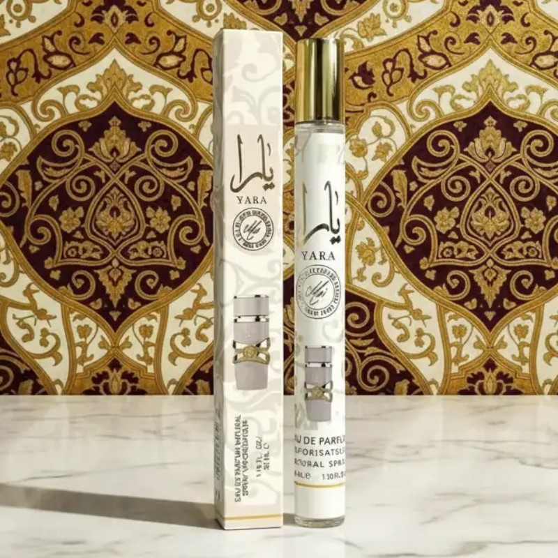 grossiste en parfum arabe pas cher (22) Lot de 10 (2,30€ unité): Eaux de Parfum Naturelles - YARA Moi - Sultan El Waha (35ml) – Image 1