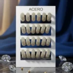 Présentoir de 12 paires (soit 1€ la paire) : Présentoir Boucles D'oreilles "Cœur de Strass" – Collection Romantique