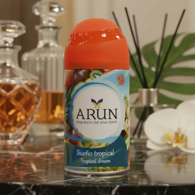 Lot de 6 (soit 1.35€ l'unité) : Sprays d'Intérieur ARUN – 250ml | L'Évasion Exotique