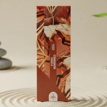 Présentoir de 6 Boîtes de 20 Encens (0,38€ la Boite de 20 ) : Sticks d'encens GARANTI SANS BENZÈNE - "Cannelle" – Image 2