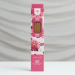 Présentoir de 6 Boîtes de 20 Encens (0,38€ la Boite de 20 ) : Sticks d'encens GARANTI SANS BENZÈNE - "Rose"