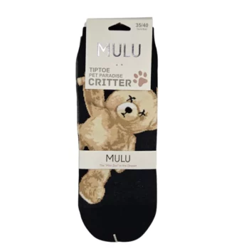 Lot de 10 Paires (1€ Pièce) : Chaussettes Haut de Gamme Femme "Collection MULU" TENDRESSE TEDDY - 85% coton – Image 2