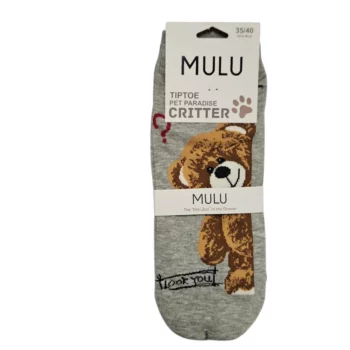 Lot de 10 Paires (1€ Pièce) : Chaussettes Haut de Gamme Femme "Collection MULU" TENDRESSE TEDDY - 85% coton – Image 6