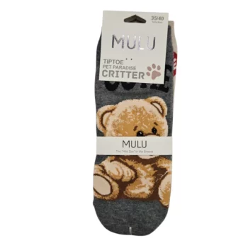 Lot de 10 Paires (1€ Pièce) : Chaussettes Haut de Gamme Femme "Collection MULU" TENDRESSE TEDDY - 85% coton – Image 5