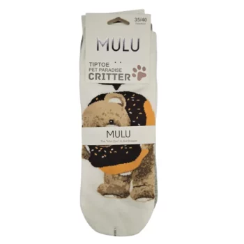 Lot de 10 Paires (1€ Pièce) : Chaussettes Haut de Gamme Femme "Collection MULU" TENDRESSE TEDDY - 85% coton – Image 4