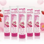 Lot de 6 (0.99€ Pièce) Crème Hydratante "Rose Musquée" - Amalfi (150ml)