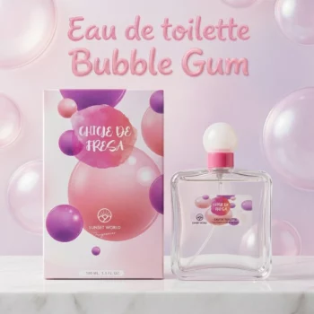 Eau de Toilette "Chewing-Gum Fraise" – SUNSET WORLD (100 ml)