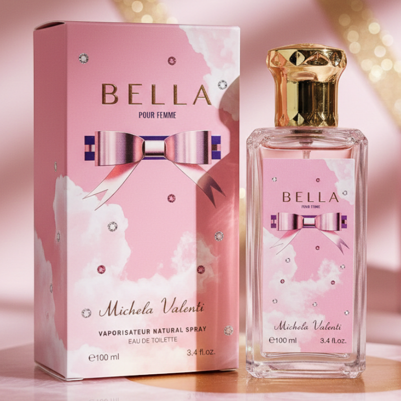eau de toilette michela valenti en dropshipping (7) Eau de Toilette Générique Femme BELLA (100ml) - Michela Valenti – Image 1