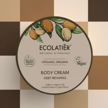 Crème Corps Revitalisante à l'Argan Biologique – ECOLATIER Bio Green (250 ml) – Image 2