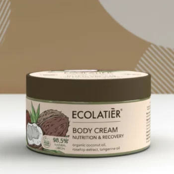 Crème Corps Nutrition & Récupération Noix de Coco Bio – ECOLATIER (250 ml)