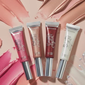 Présentoir de 24 (1€ Pièce) Lip Gloss Beauty Crystal (Modèle B) – D'DONNA