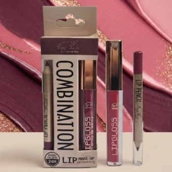 Présentoir de 24 (1,35€ Pièce) Duo Lèvres : Contour & Rouge à Lèvres – Easy Paris – Image 2