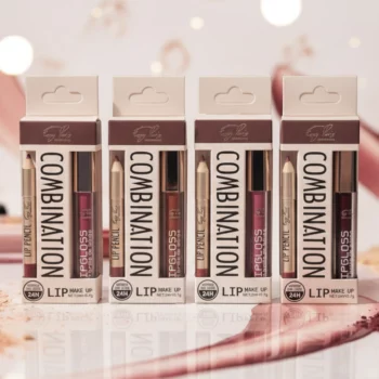 Présentoir de 24 (1,35€ Pièce) Duo Lèvres : Contour & Rouge à Lèvres – Easy Paris – Image 3