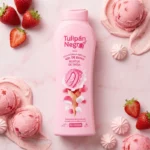 Gel Douche Gourmand & Parfumé Glace Aux Fraises – Tulipan Negro (650 ml)