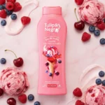 Gel Douche Gourmand & Parfumé Yogurt Aux Fruits Rouges – Tulipan Negro (650 ml)