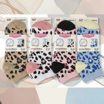 🧦 LE LOT ULTIME : 120 Paires de Chaussettes Femme (Hautes & Basses) – Très Beau Lot à Prix Cassé ! 📦✨ – Image 3