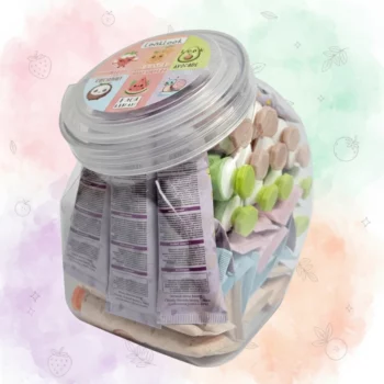 Présentoir Bocal de 36 (soit 0,80€ pièce) : Crèmes Mains LOOK LOOK – Assortiment 6 Parfums – Image 3