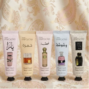 Sachet de 5 (1,15€ La Crème) : Crèmes Mains Orientales – Format Voyage (5 x 30 ml)