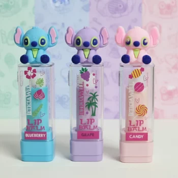 Présentoir de 24 (0,90€ Pièce) 🌴 Baumes à Lèvres "Tropical Friends" 3 Parfums - Leticia Well – Image 2