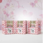 Lot de 6 (1,80€ Pièce) Bougie Parfumée "More Amor Por Favor" - Lumar Aromatic (120g) - Cire Végétale - Pot en Verre - 28h