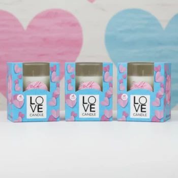 Bougie Parfumée "Self Love Club" - Lumar Aromatic (120g) - Cire Végétale - Pot en Verre - 28h – Image 2