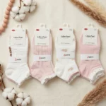 Lot de 12 Paires (0,70€ Pièce) : Chaussettes Femme Courte "Collection Confortable" ROMANTIQUE - 90% coton