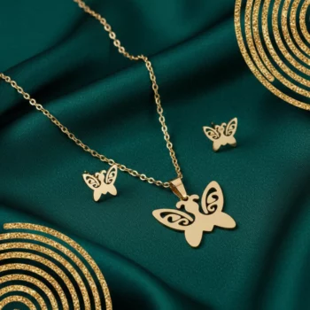 💎Lot de 10 (2,70€ Pièce) Colliers en Acier Inoxydable – Collection Dorée (Mélange de 6 Modèles Voir photos) – Image 7