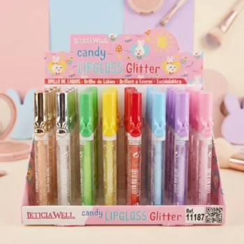 Lot de 8 (soit 0,94€ l'unité) 🍭 Candy Lipgloss Glitter - Leticia Well – Image 2