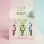 Présentoir de 12 (soit 1,80€ l'unité) : Gloss Porte-Clés "Luxe & Brillance" Kevin & Coco – Prêt-à-Vendre