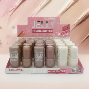 Présentoir de 24 (1,25€ pièce) : Jelly Highlighter en Bâtonnet de Leticia Well – Image 2