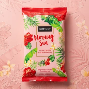 Set de 2 Paquets de 15 Lingettes MORNING SUN Sence