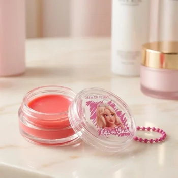 Lot de 3 (soit 1,25€ l'unité) : Gloss à Lèvres 2-en-1 Iman of Noble – "Lip Mud" & Blush (10g) – Image 4