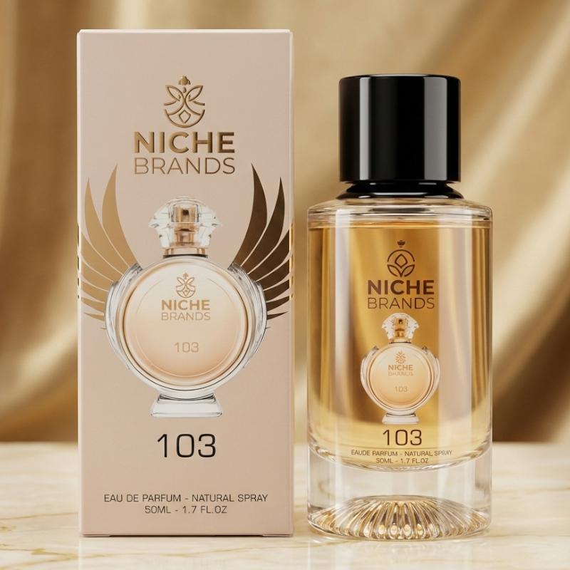 grossiste en masque de visage et eau de parfum haut de gamme (13) Eau de Parfum Premium – Niche Brands 103 (50ml) – Image 1