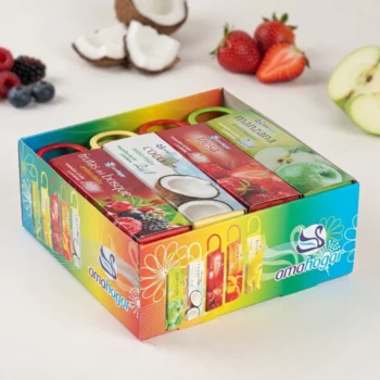 Lot de 24 (Soit 0,97€ unité) : Désodorisant à suspendre - Parfums Fruités – Image 2