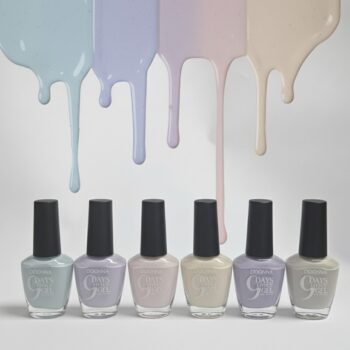 Lot de 6 (0,80€ Pièce) Vernis à Ongles "Effet Gel" 6 Couleurs – DDONNA (Tenue 9 Jours)
