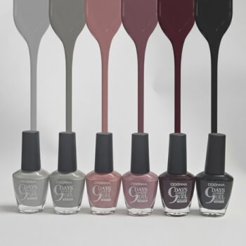 Lot de 6 (0,80€ Pièce) Vernis à Ongles "Effet Gel" 6 Couleurs – DDONNA (Tenue 9 Jours)
