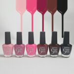 Lot de 6 (0,80€ Pièce) Vernis à Ongles "Effet Gel" 6 Couleurs – DDONNA (Tenue 9 Jours)