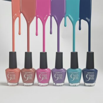 Lot de 6 (0,80€ Pièce) Vernis à Ongles "Effet Gel" 6 Couleurs – DDONNA (Tenue 9 Jours)