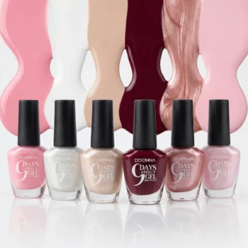 Lot de 6 (0,80€ Pièce) Vernis à Ongles "Effet Gel" 6 Couleurs – DDONNA (Tenue 9 Jours) – Image 2