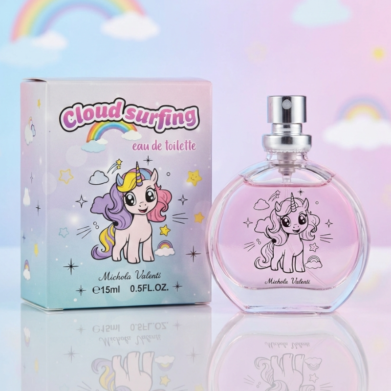 grossiste parfum enfant unicorn licorne (6) Eaux de Toilette Licorne 15ml "CLOUD SURFING" - Michela Valenti – Image 1