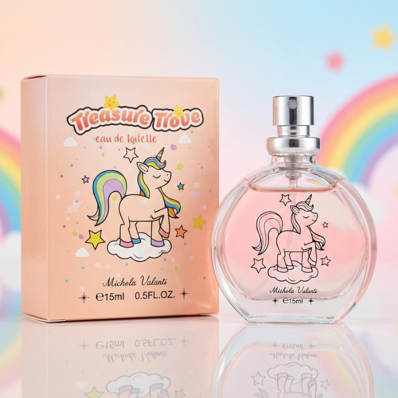 grossiste parfum enfant unicorn licorne (7) Eaux de Toilette Licorne 15ml "TREASURE TROVE" - Michela Valenti – Image 1