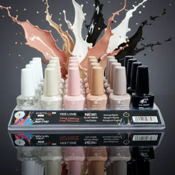 Présentoir de 24 (0,90€ pièce) : Vernis à Ongles Gel Style – YES LOVE (Effet Gel & Tenue 9 Jours) – Image 2