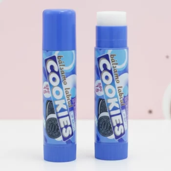 Présentoir de 24 (0,80€ Pièce) 🍪 Baume à Lèvres "Cookies" - Leticia Well (SPF 15) – Image 3