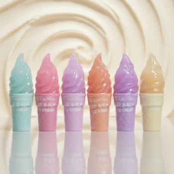 Lot de 6 (0,90€ Pièce) 🍦 Baumes à Lèvres "Ice Cream" – Leticia Well
