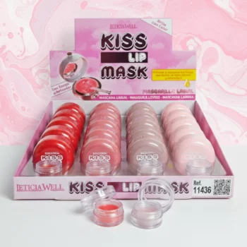 Présentoir de 20 (1,15€ Pièce) 💋 Masque à Lèvres "Kiss Lip Mask" – Leticia Well