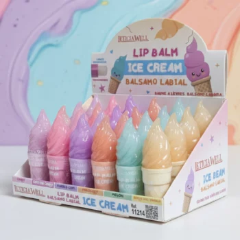 Lot de 6 (0,90€ Pièce) 🍦 Baumes à Lèvres "Ice Cream" – Leticia Well – Image 3