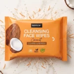 🌿 Lot de 12 paquets de 20 Lingettes nettoyantes pour le visage Noix de coco  - Sence 🥥✨
