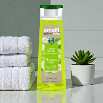 Lot de 4 (1,30€ pièce) : Mélange Mixte de Shampoings "Soin Complet" - Amalfi (400ml x4) – Image 3