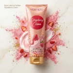 Lotion Corporelle Parfumée "Fraise Chantilly" – Douceur et Hydratation (250ml) - Veri You
