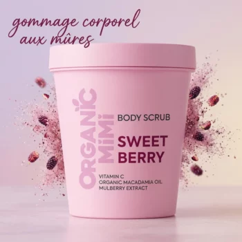 Gommage corporel aux baies sucrées - Organic Mini